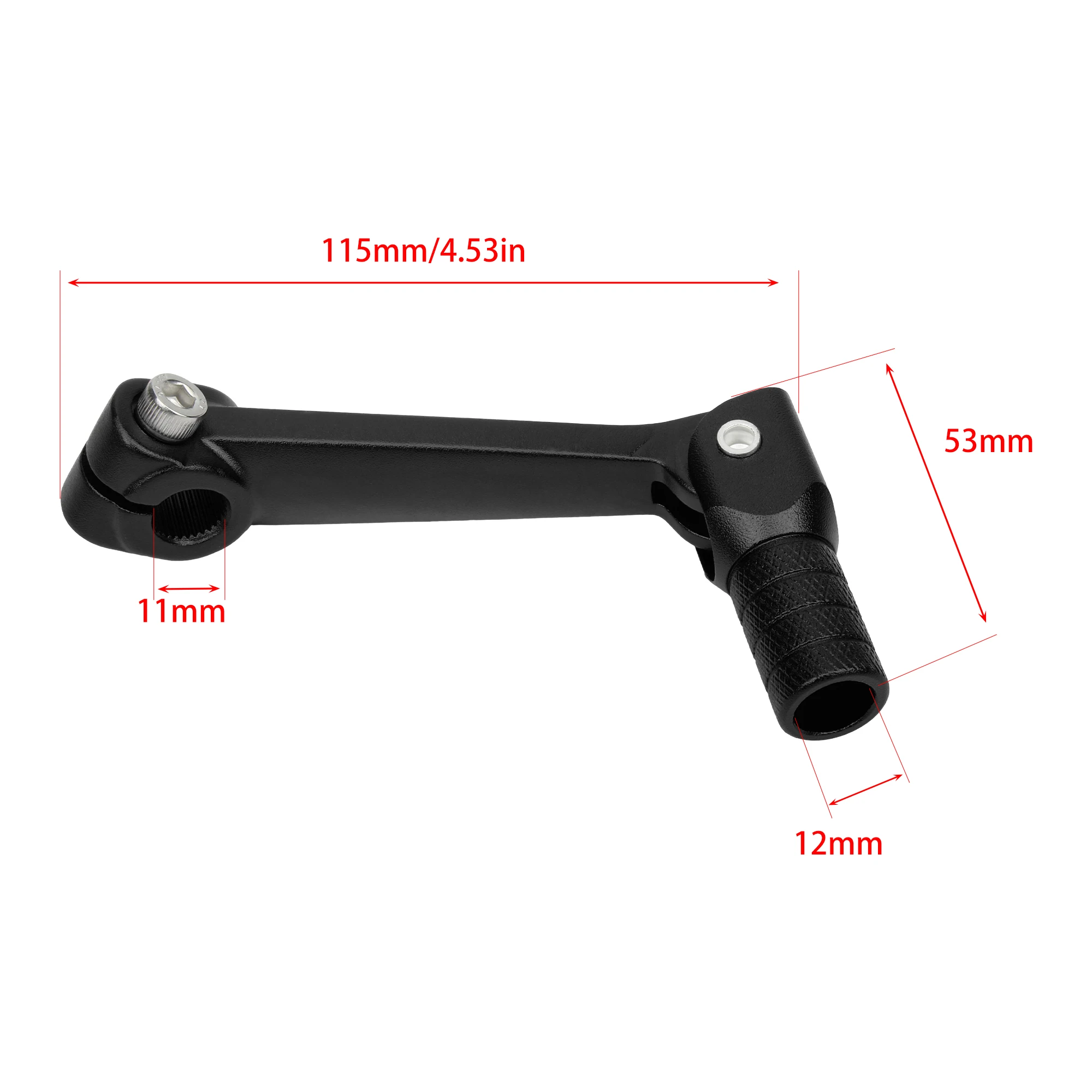 Palanca de cambio antideslizante en aluminio para ATV Dirt Bike - imagen 2