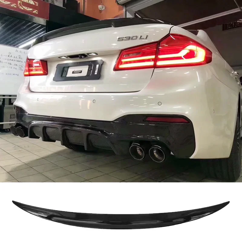 Alerón tipo pato negro brillante para BMW Serie 5 G30 (2018-2022)