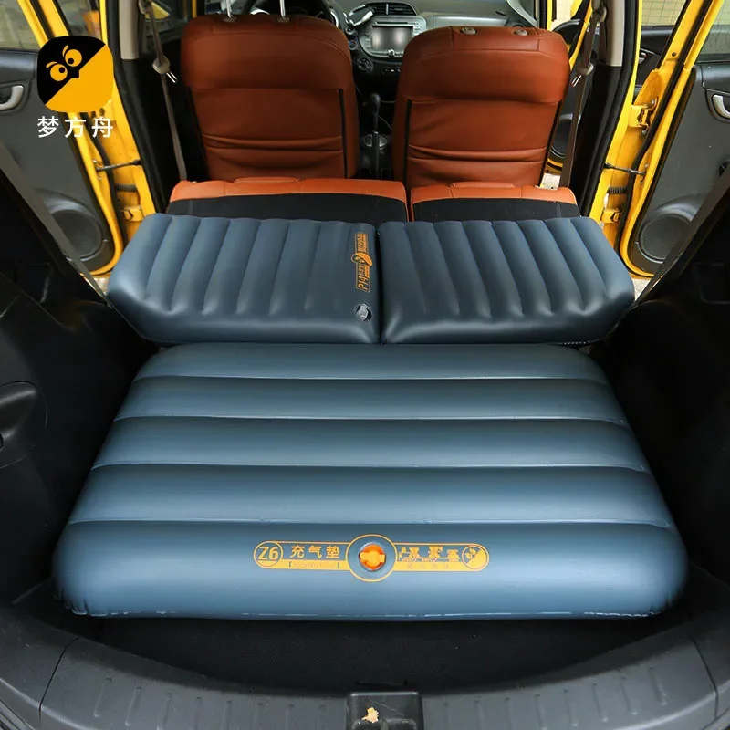 Almohadilla inflable asiento trasero para dormir y nivelar maletero