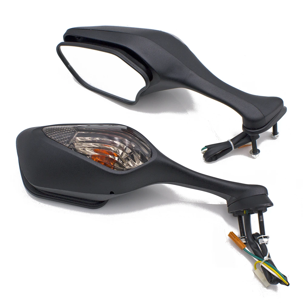 Espejos retrovisores LED negros con señal - Honda CBR1000RR VFR1200 - imagen 2