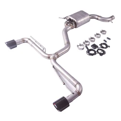 GFC escape catback para VW Golf MK7 GTI 2.0 TSI salida doble