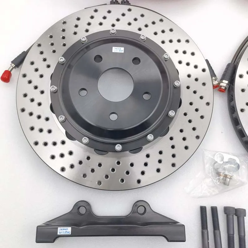 Kit discos freno Jekit G6 perforados para Mercedes Clase V W447 - imagen 4