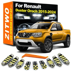 ZITWO Luces LED interiores para Renault Duster Oroch 2015-2024
