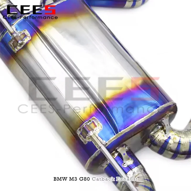 Cees Escape Catback BMW M3/M4 G80/G82 con puntas de carbono - imagen 5