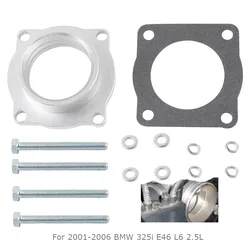 Espaciador cuerpo de acelerador aluminio billet BMW 325i E46 2.5L L6