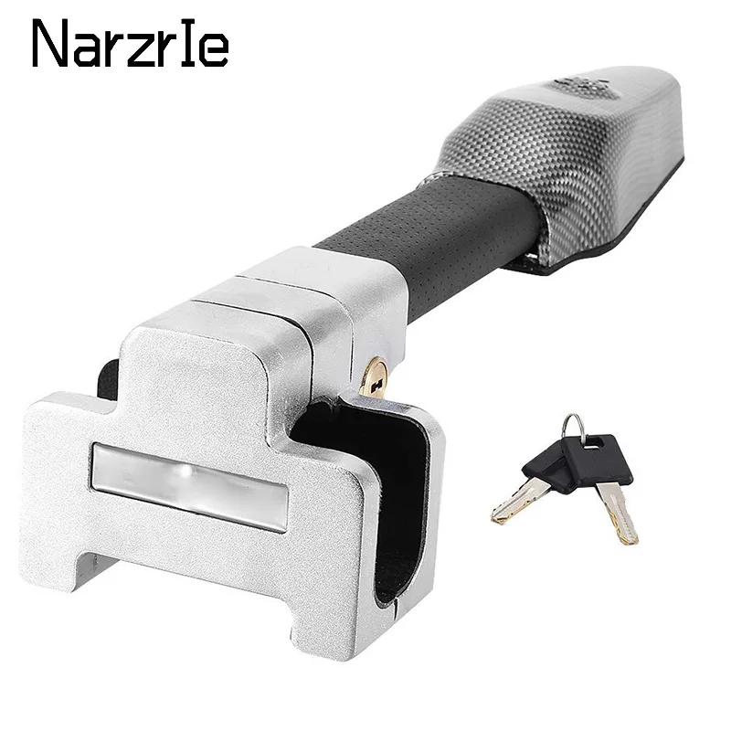 Cerradura antirrobo para volante universal con alarma