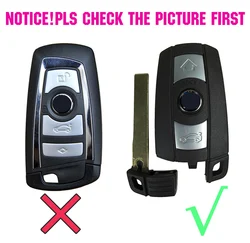 Funda llave BMW silicona 3 botones Series 1,3,5,X3,X5