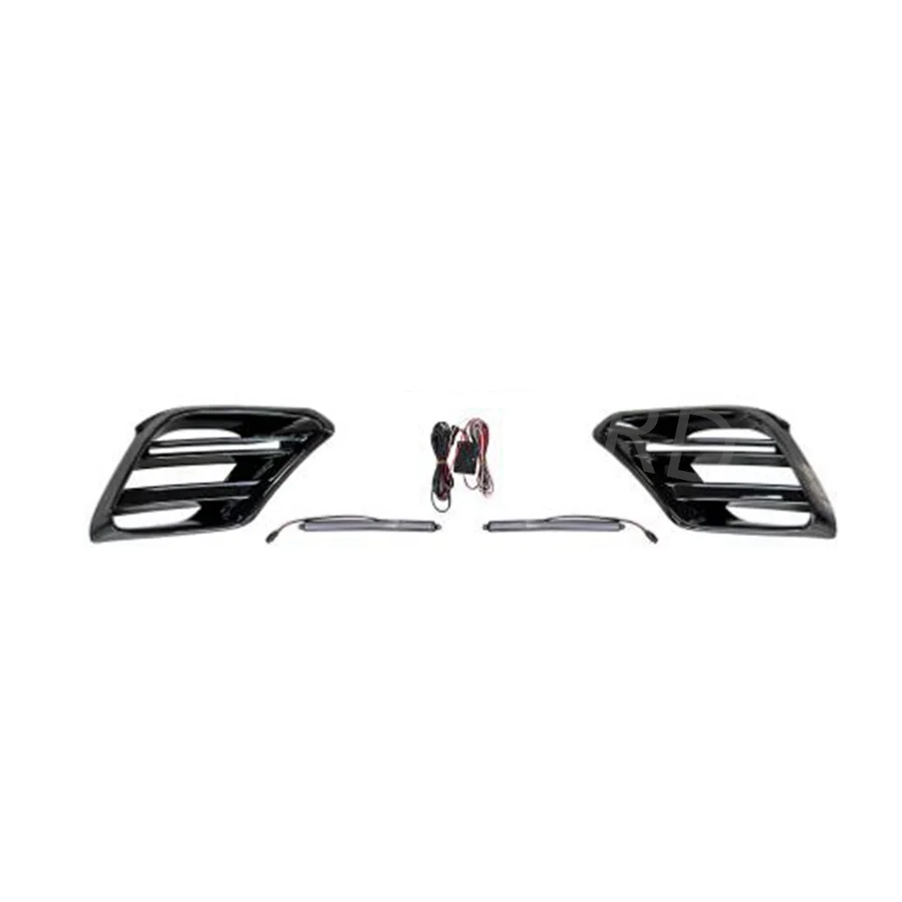 Kit tuning parachoques Mercedes Clase S W223 S400 S450 negro brillante - imagen 4