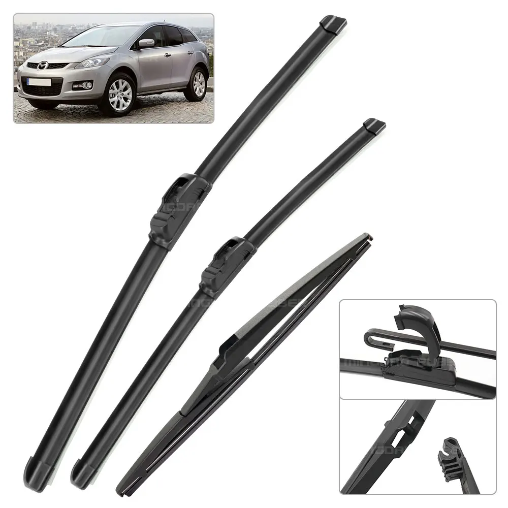 Juego de escobillas limpiaparabrisas delantero y trasero Mazda CX-7 - imagen 2