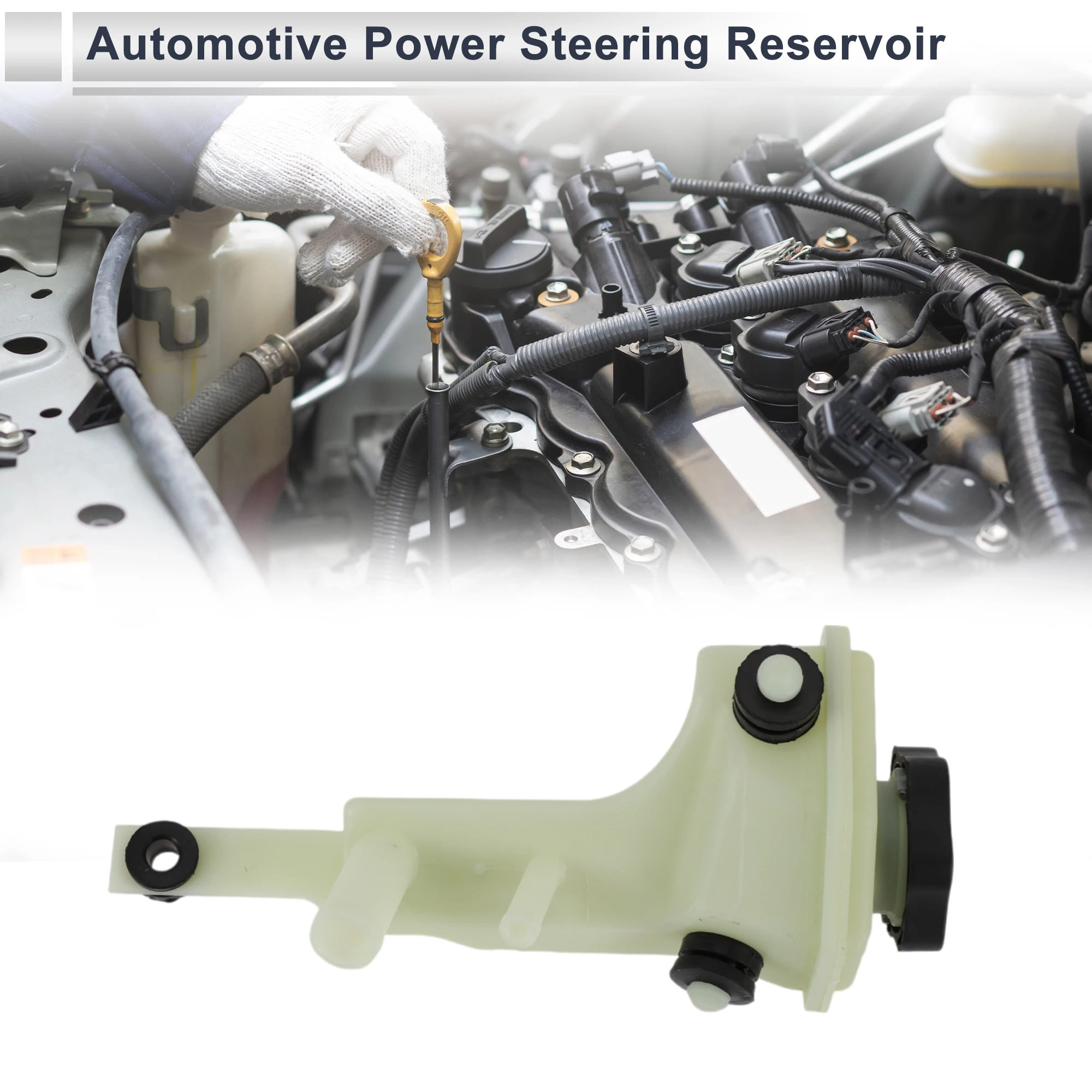 Depósito de dirección asistida UXCELL para Ford Fiesta 1.6 (2003-2010)