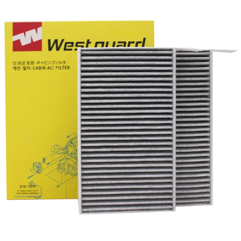 Filtro HEPA WESTGUARD de habitáculo compatible con Tesla Model 3 y Y - imagen 2
