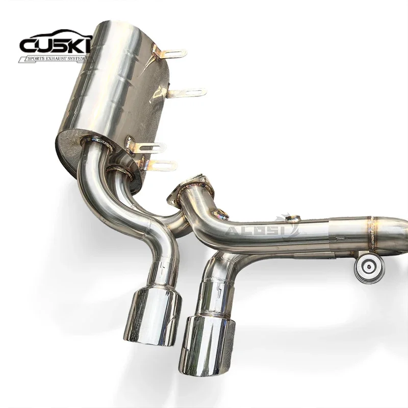 Escape deportivo Porsche 996 – Silenciador trasero inoxidable 3.4-3.6 - imagen 4