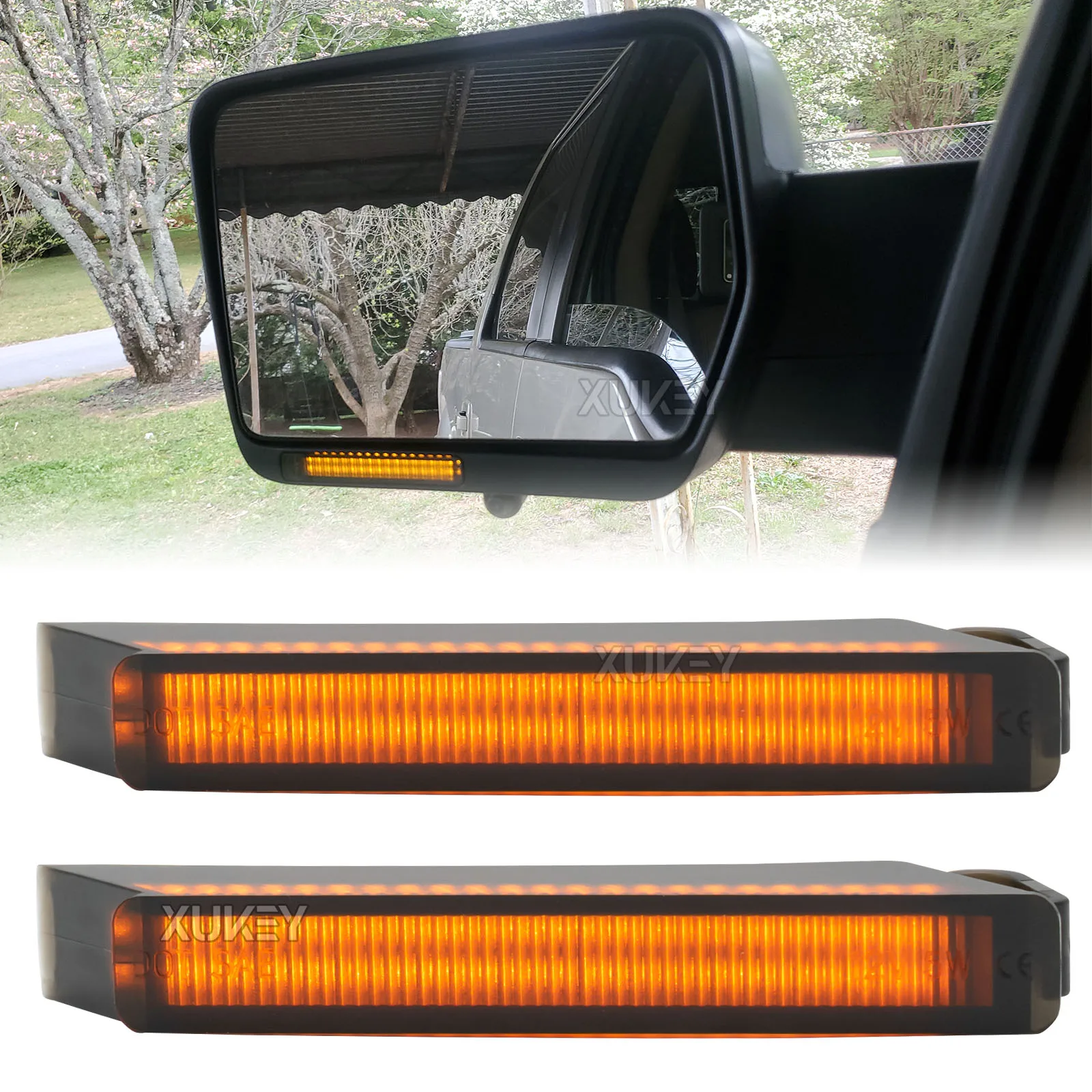 Luz diurna e intermitente para retrovisor Ford F-150 2004-2014