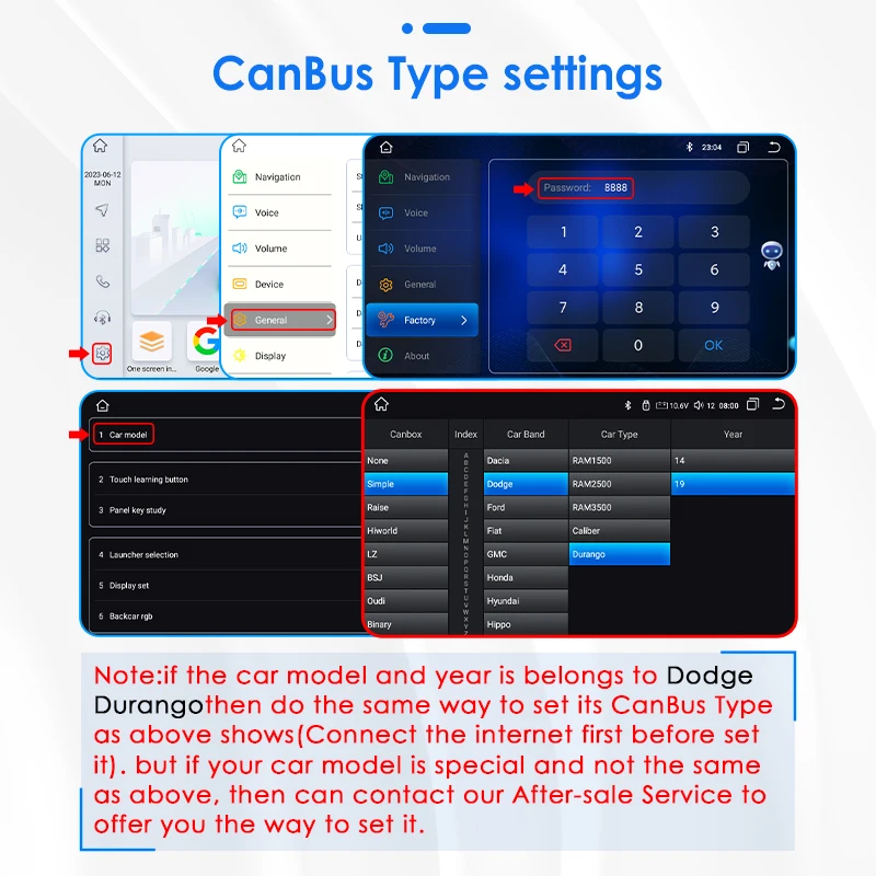 Autoradio 2Din Android14 Hizpo para Dodge Durango 2013-2018 UIS7862 - imagen 5