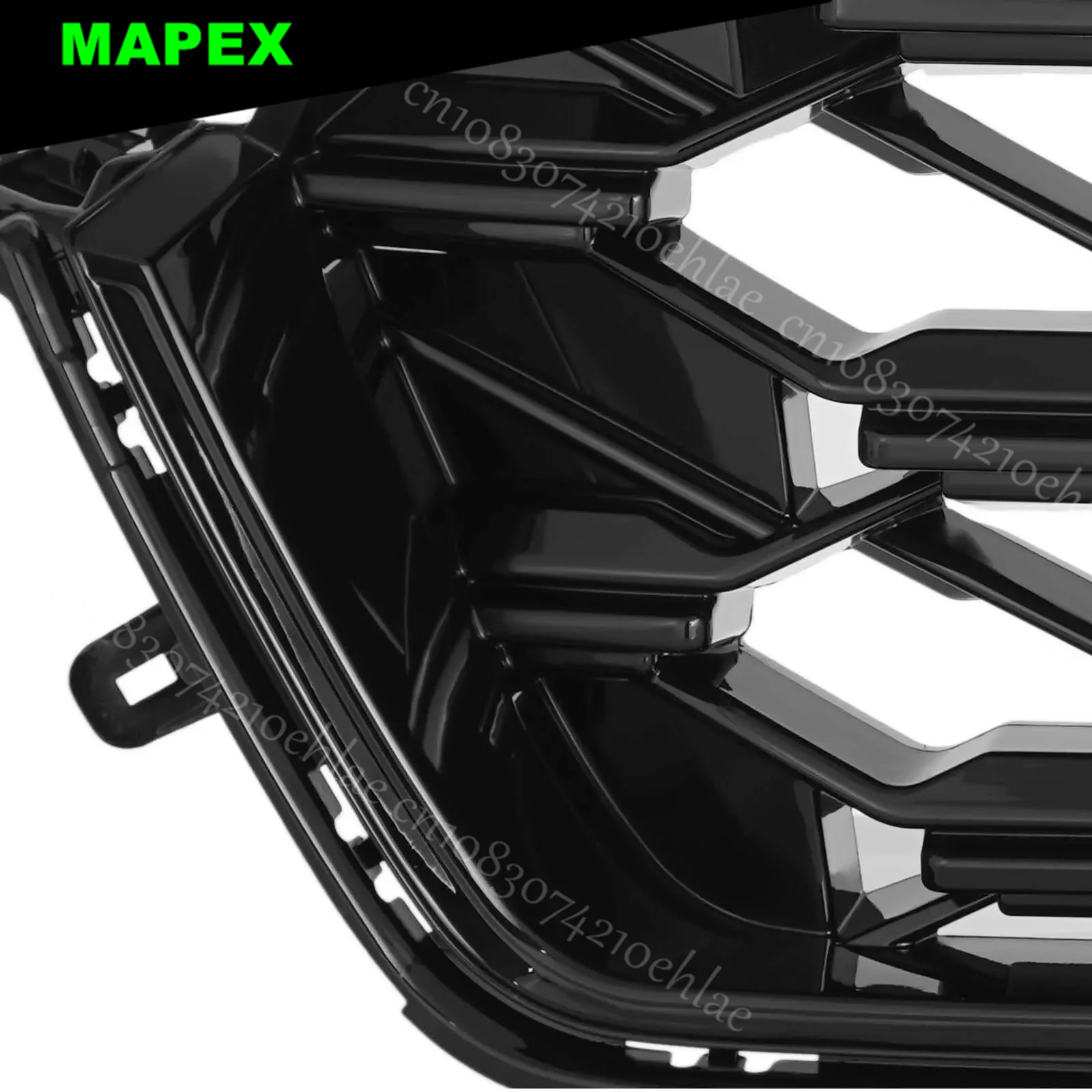 Rejilla superior Honda CR-V Sport Hybrid 2023-2024 negro brillante - imagen 4