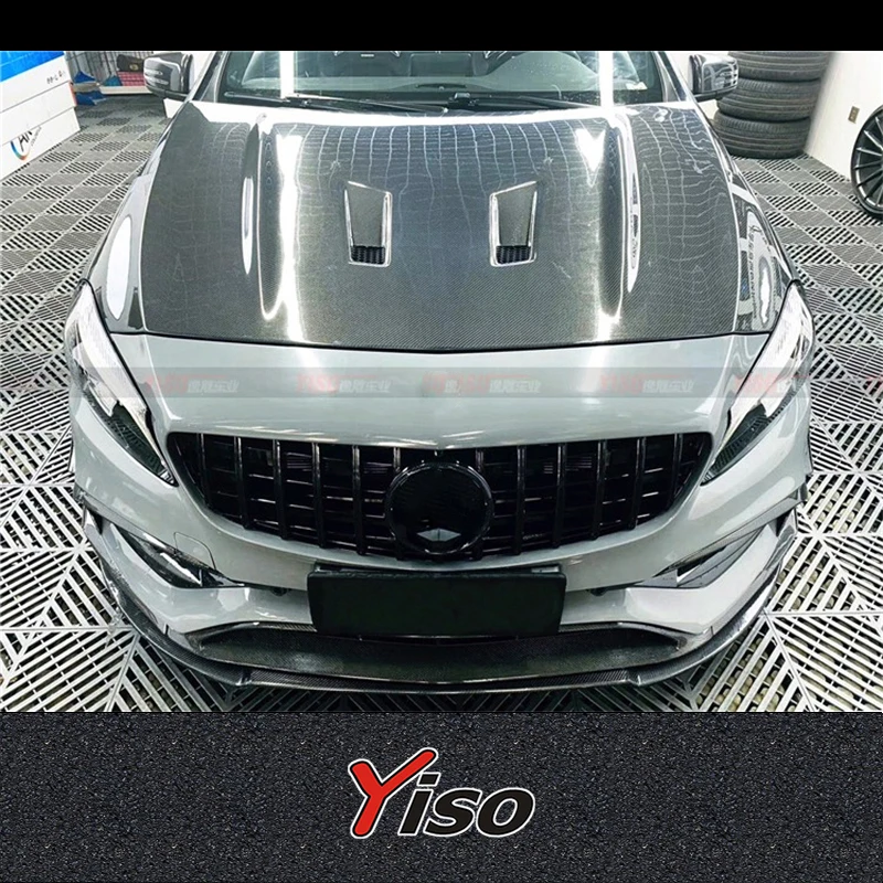 Cubierta motor fibra de carbono Mercedes Clase A A180-A260 y A45AMG