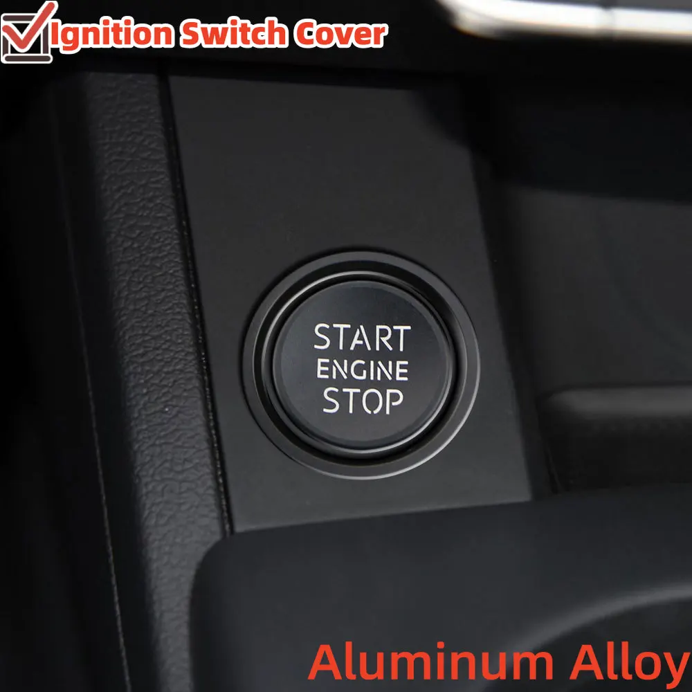 Embellecedor botón Start-Stop Audi A4 A5 A6 A7 Q5 B8 B9 C7 - imagen 5