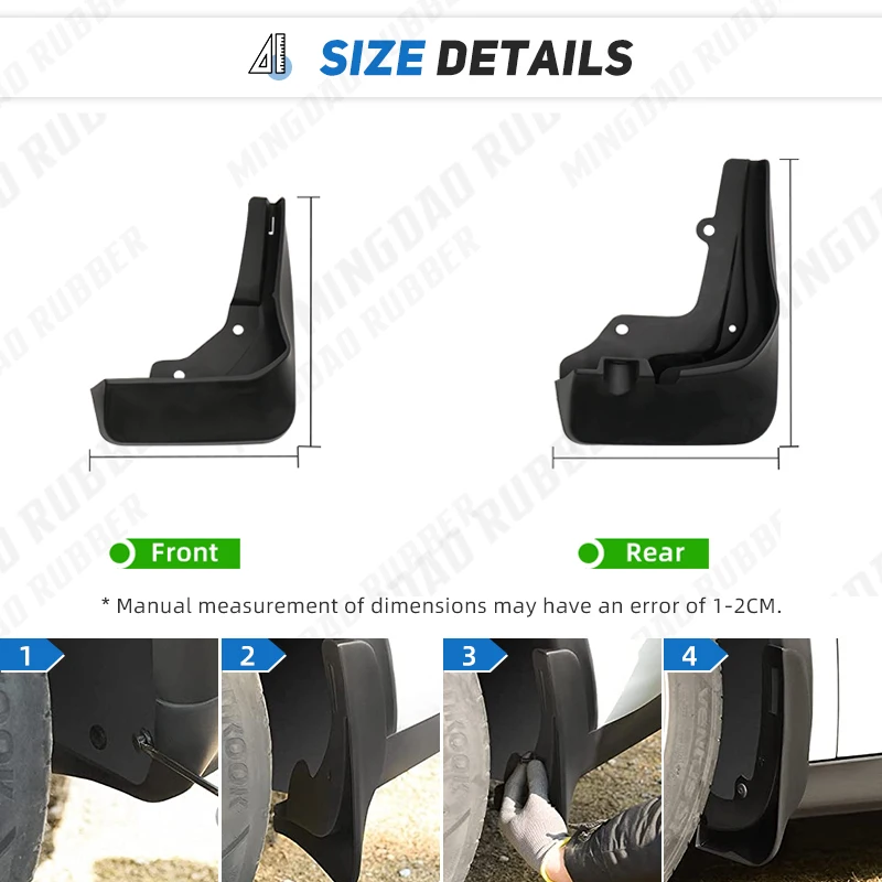 Guardabarros Sport para Mercedes-Benz Clase A W177 2019-2020 - imagen 3