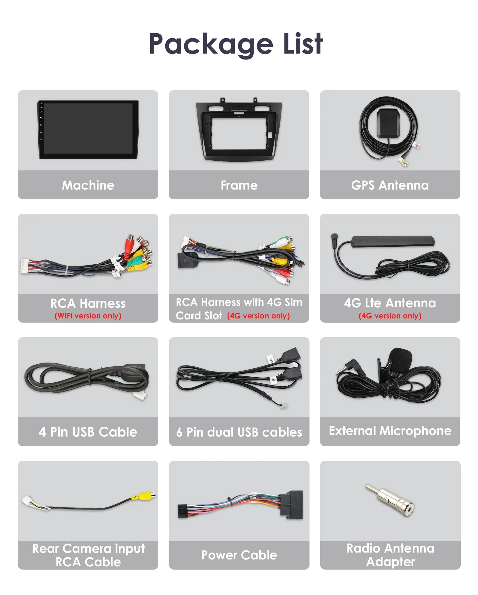 Radio Android 13 2DIN GPS para Ford Transit Connect 2005-2014 - imagen 5