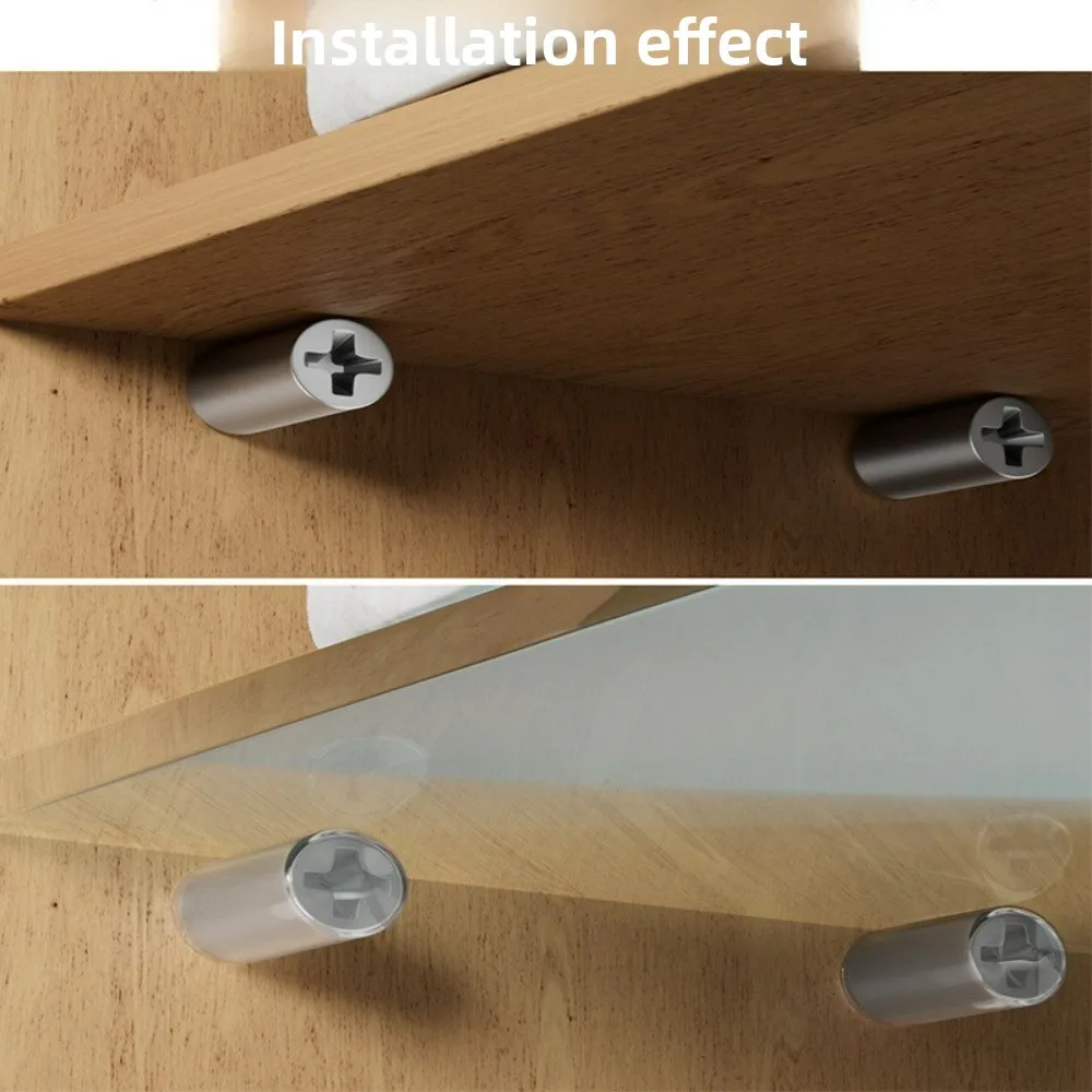 Tornillos autorroscantes y soportes para estantes fijos bricolaje - imagen 4