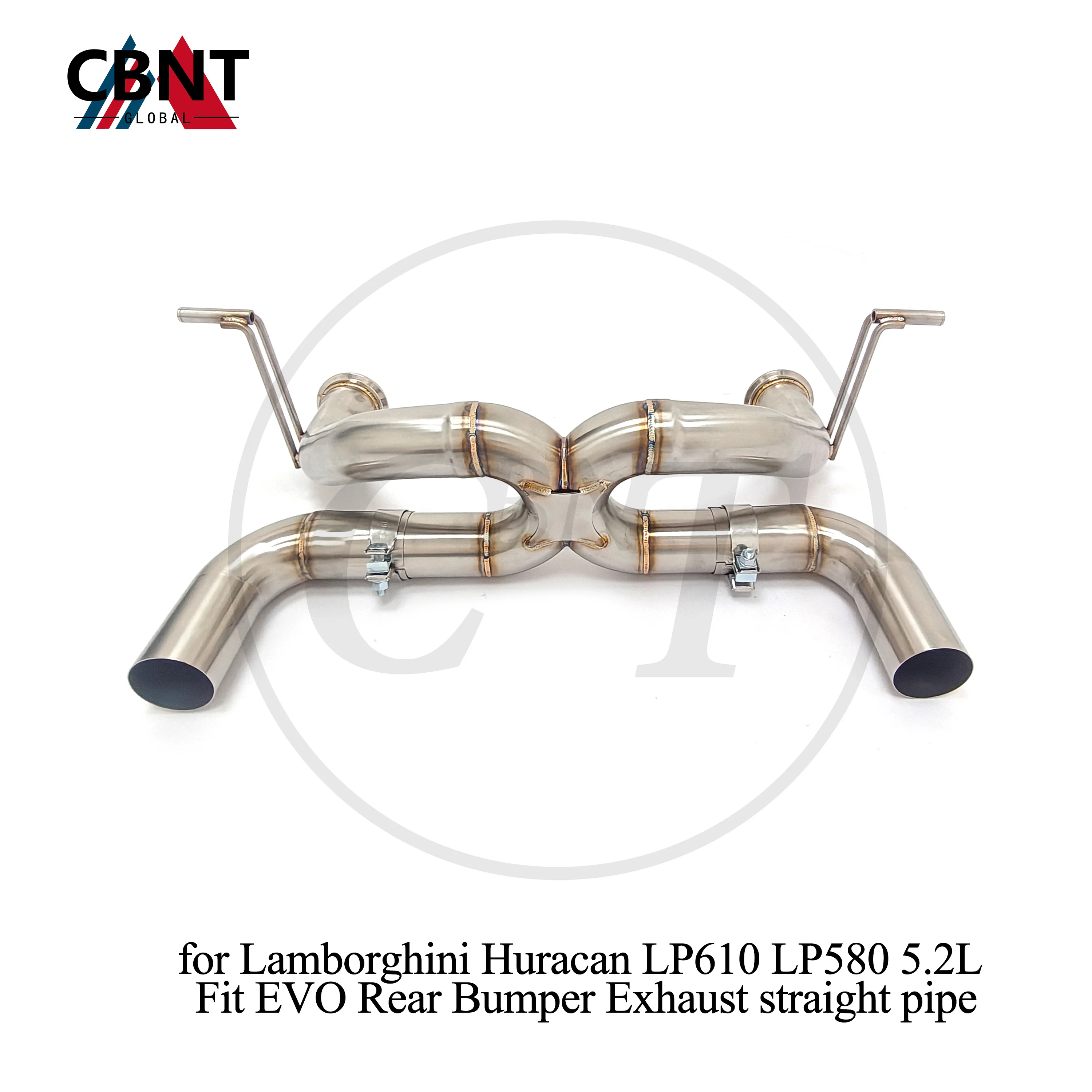 Tubo de escape CBNT para Lamborghini Huracán LP610/LP580 5.2 V10