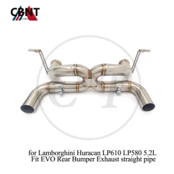 Tubo de escape CBNT para Lamborghini Huracán LP610/LP580 5.2 V10