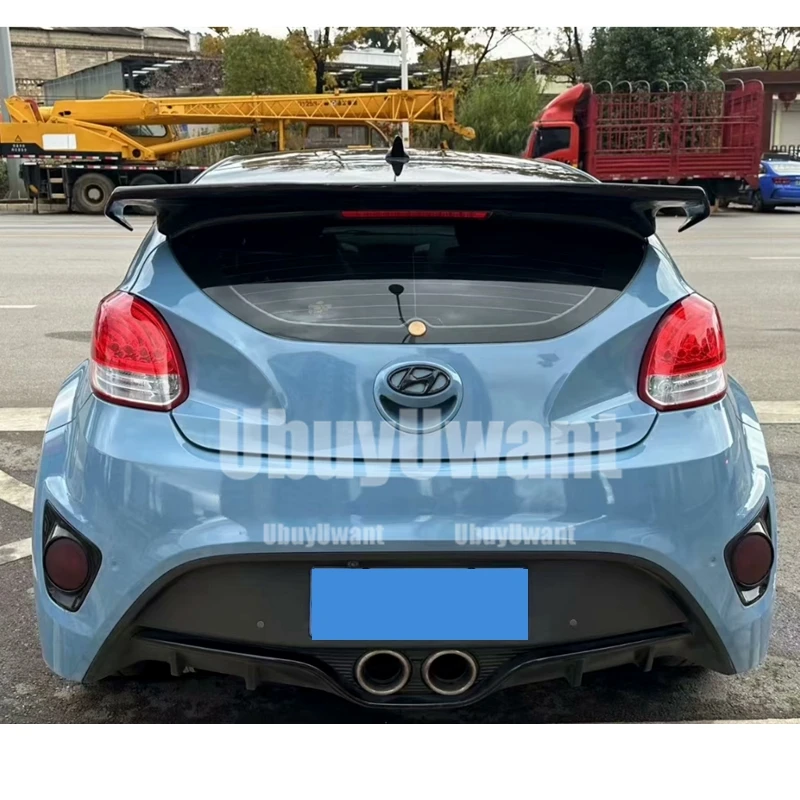 Alerón trasero fibra de vidrio Hyundai Veloster 1.6T 2012-2017 - imagen 4