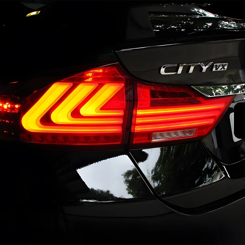 Honda City 2014-2019 Luces traseras LED estilo Lexus Streamer - imagen 3