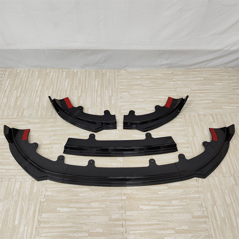 Difusor divisor de alerón de parachoques delantero de coche, 3 uds., para Tesla Model Y Juniper 2025 + ABS, kits de carrocería negros brillantes, sintonización - imagen 5