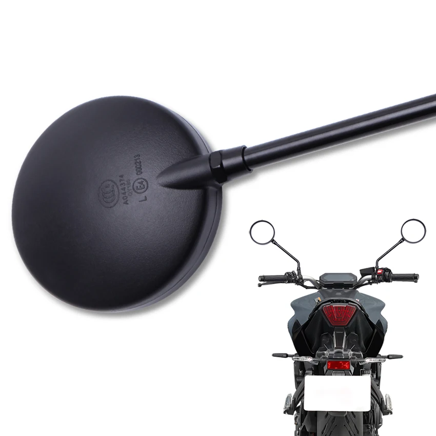 Espejos retrovisores universales redondos para moto y scooter - imagen 3