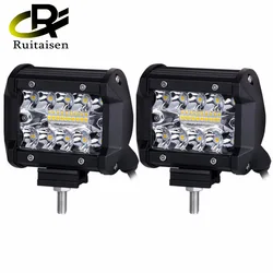 Foco LED auxiliar 4 pulgadas 60 W para todoterreno