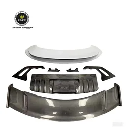 Alerón trasero carbono GT3 992 doble cubierta – Porsche Carrera 911 992