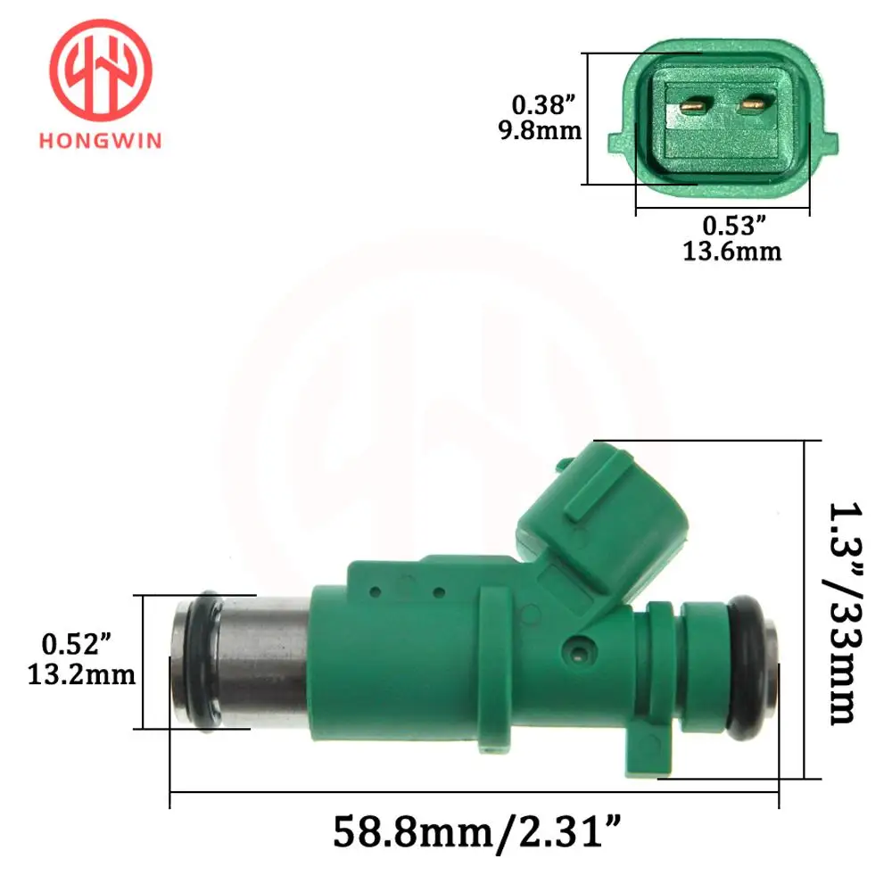 Boquillas Inyector HONGWIN – Citroën C3 C2 Nemo, Peugeot 206 207 1007 - imagen 3