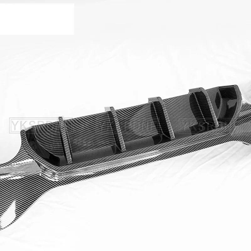 Vista trasera del difusor en modelo BMW 1 Series