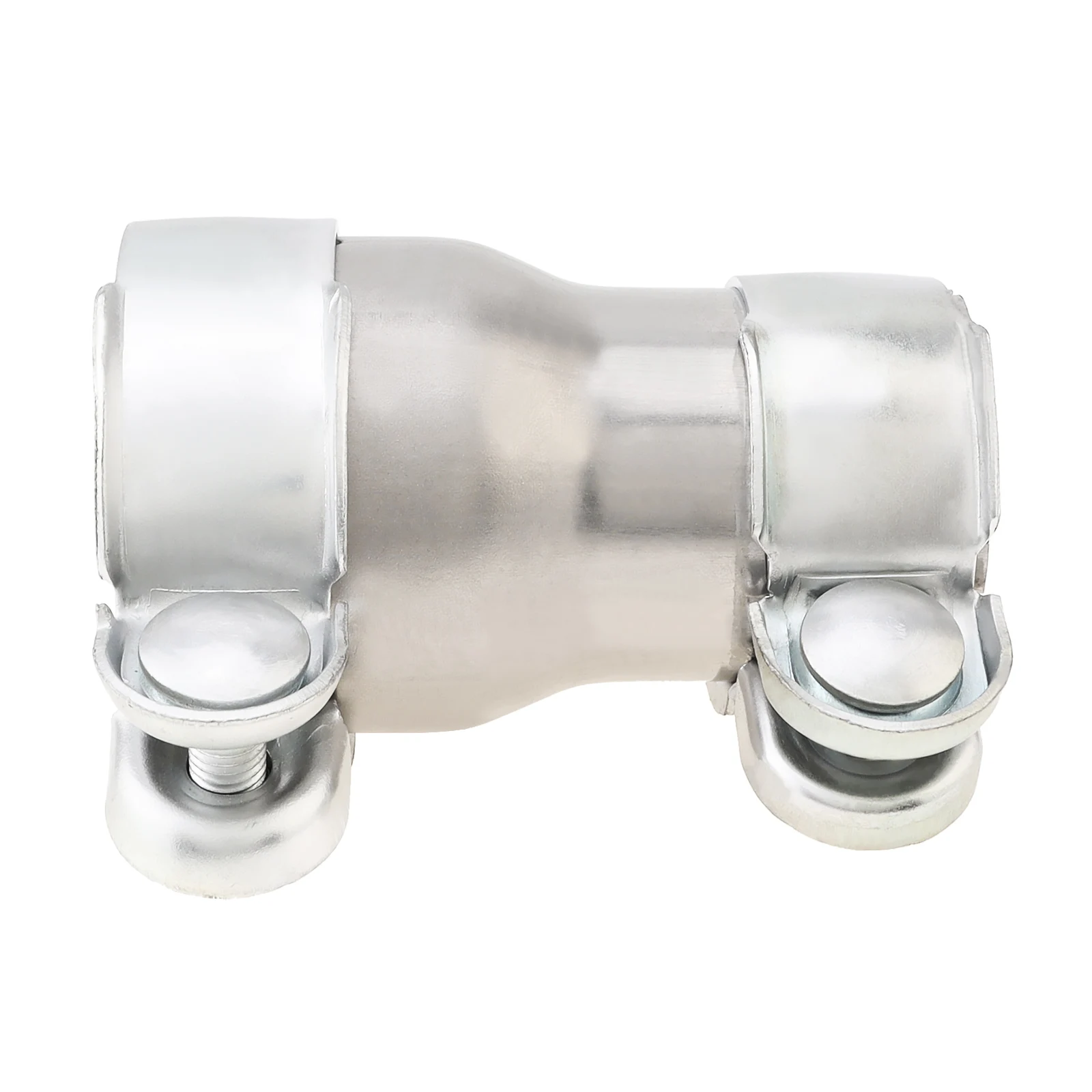 Adaptador reductor de escape 2 a 2,5″ acero al carbono – doble abrazadera - imagen 3