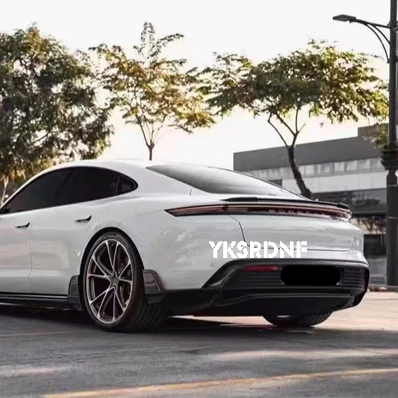 Real FD Alerón Trasero Carbono Porsche Taycan Turbo S 2019-2023 - imagen 4