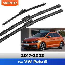 Juego limpiaparabrisas delantero y trasero VW Polo 6 2017-2023
