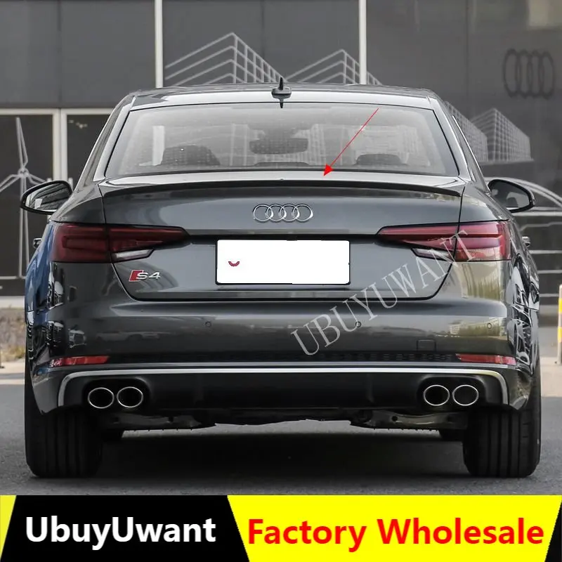 Alerón maletero Audi A4 B9 ABS negro o sin pintar (2017-2020)