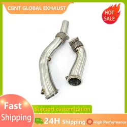 CBNT Downpipe de alto flujo para BMW M3, M4 y M2 Competition S55
