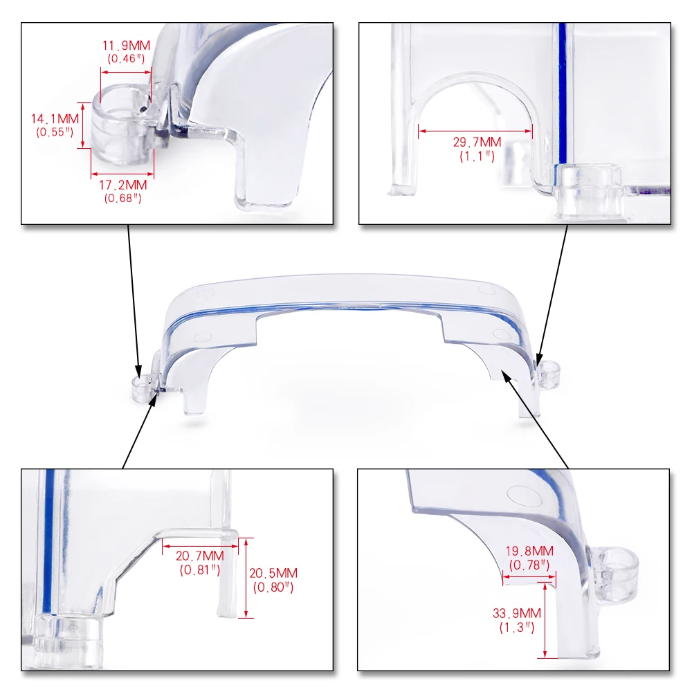 Correa de distribución de polea Turbo, cubierta transparente para 2JZ Toyota Supra Aristo JZZ31 JZA80 JZS147 JZX91 Lexus SC300 IS300, envío gratis - imagen 4