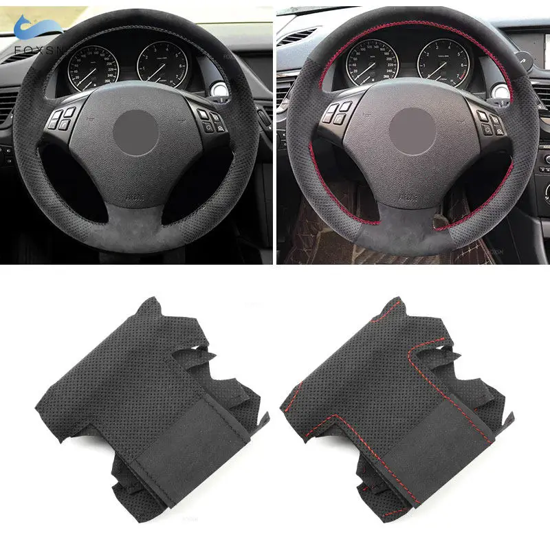 Funda de volante de gamuza para coser – BMW Serie 3 E90/E91 y X1 E84