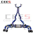Blue Catback Exhaust