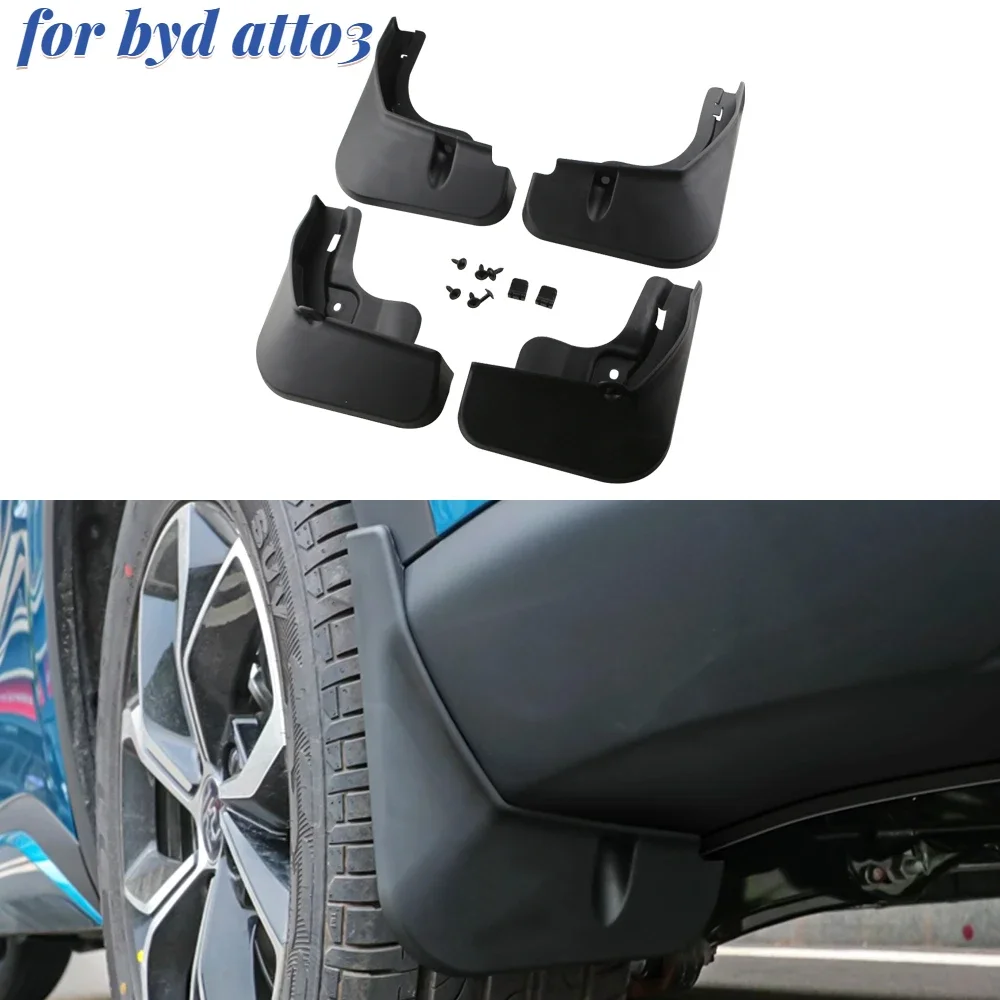 Guardabarros protectores para BYD Atto 3 Yuan Plus 2021-2023