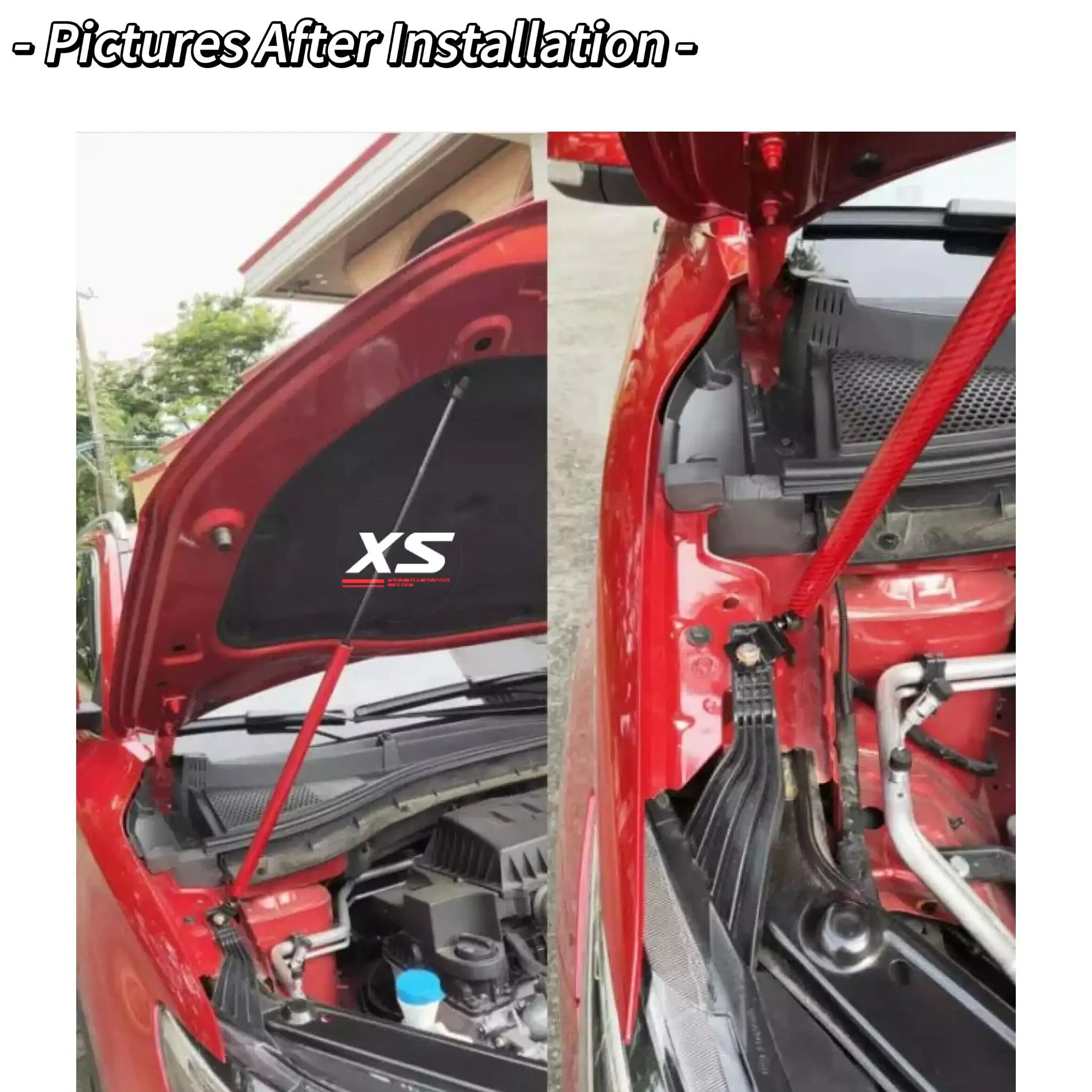 Kit de amortiguadores de capó para MG ZS EV, ZS, ZST y Astor - imagen 2