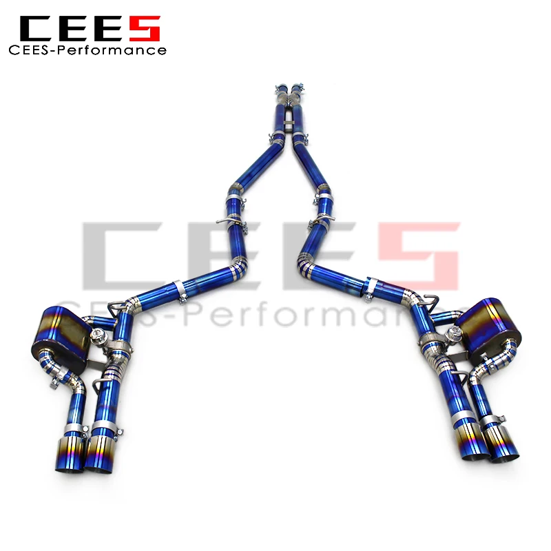 Sistema de escape Cees Tuning Catback para Dodge Charger V6
