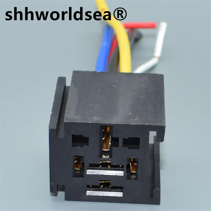 Soporte relé universal 80A 12V/24V 5 pines - recambio coche