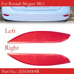 Reflector trasero 265650004R Renault Mégane III, izquierdo/derecho