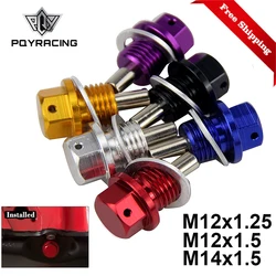 Tapón magnético de aceite PQY M12/M14 – roscas 1,25/1,5