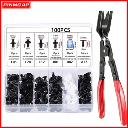 Clips de fijacion universal para coche-parachoques, puertas y paneles