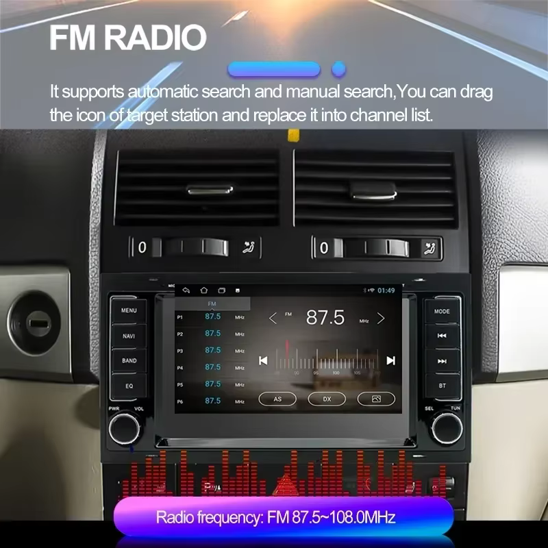 Radio Android CarPlay multimedia para Volkswagen Touareg 2004-2011 y Transporter T5 - imagen 4